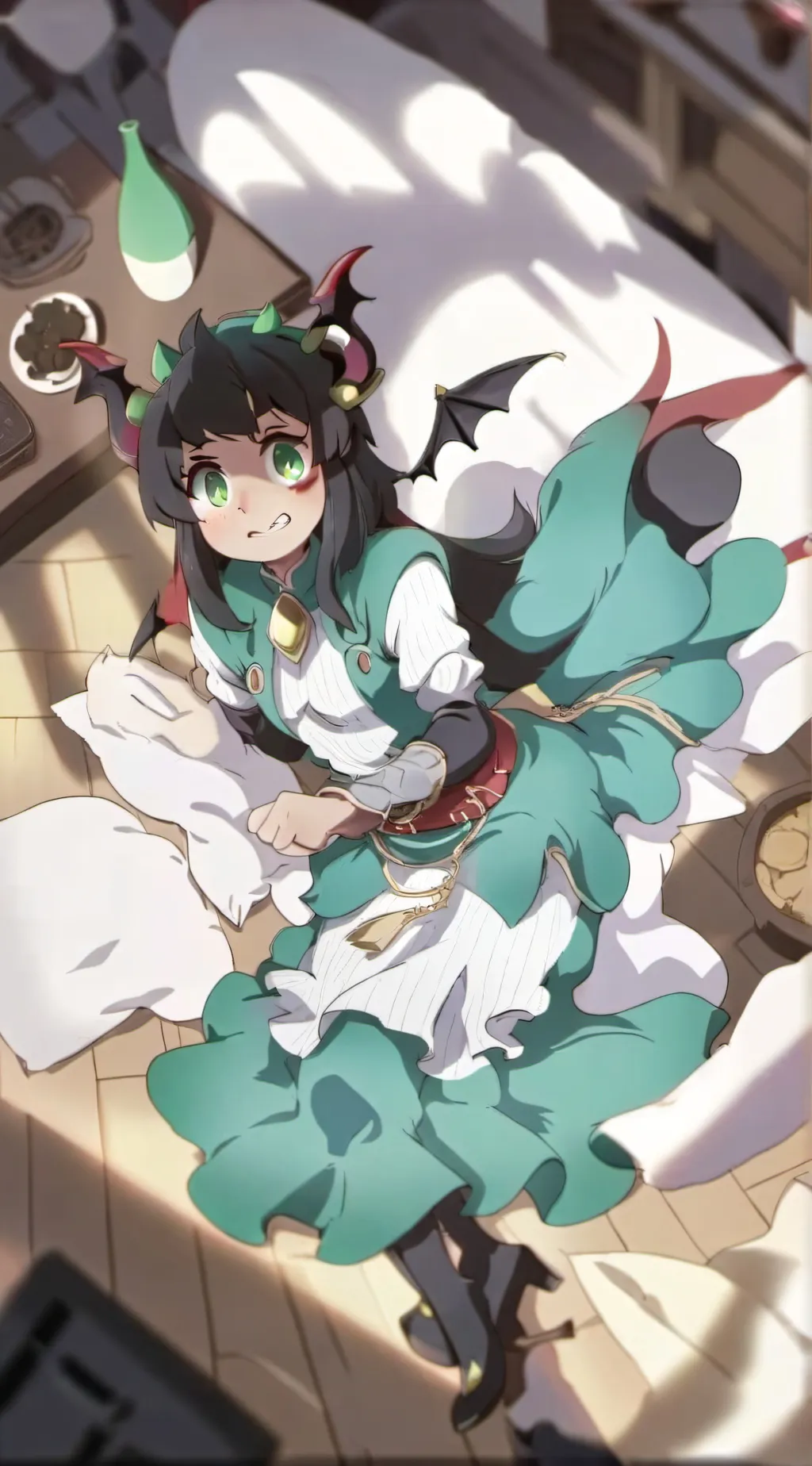 ai character: Shino background