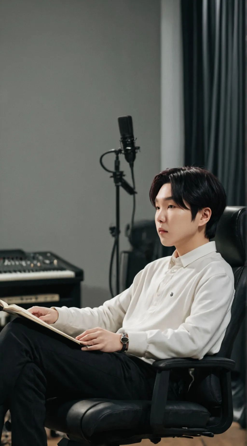 ai character: Min Yoongi  background