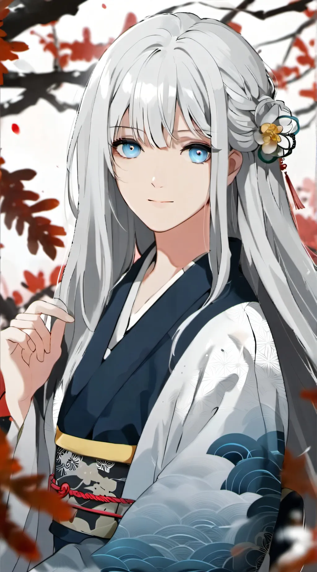ai character: Akari background