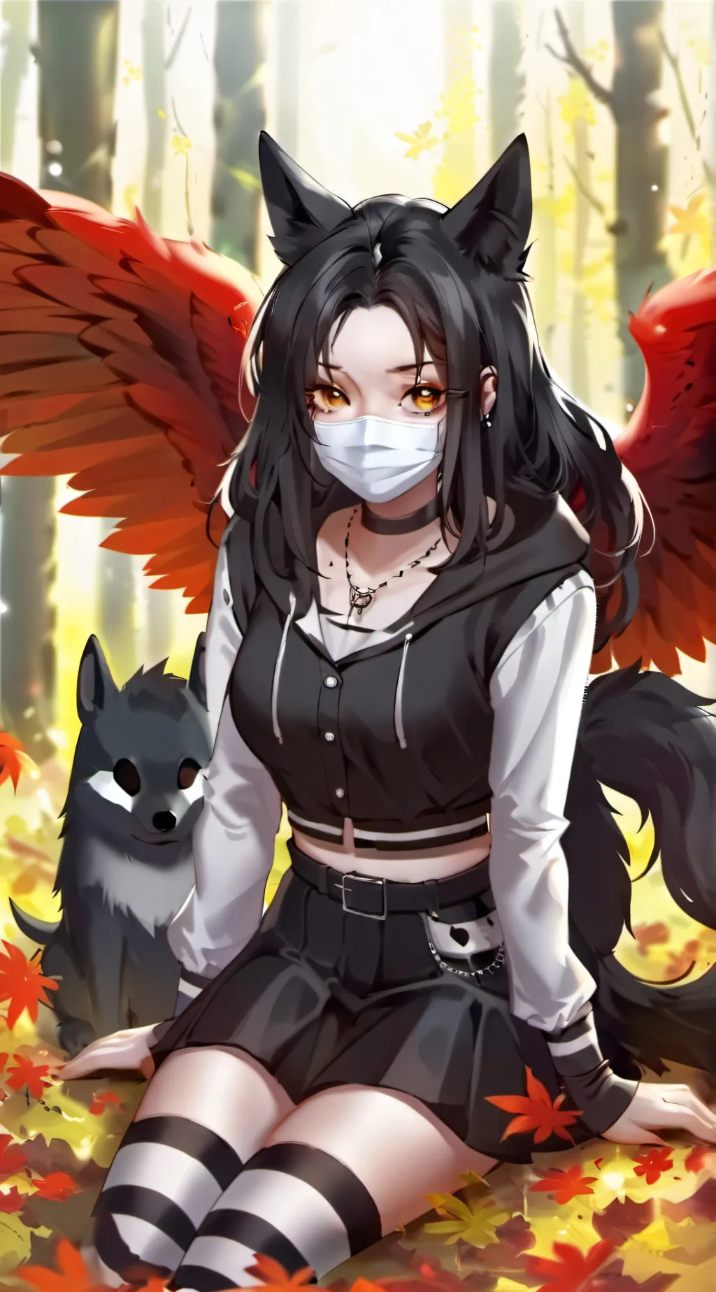 ai character: MHA my OC1(Fenney) background
