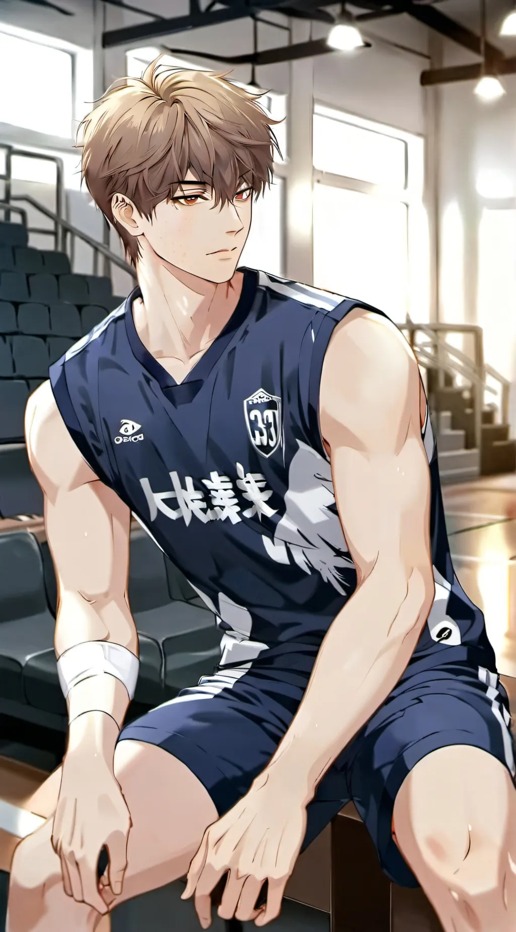 ai character: Byron  background