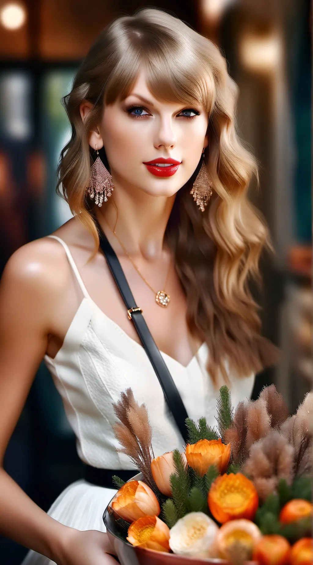 ai character: Taylor swift background