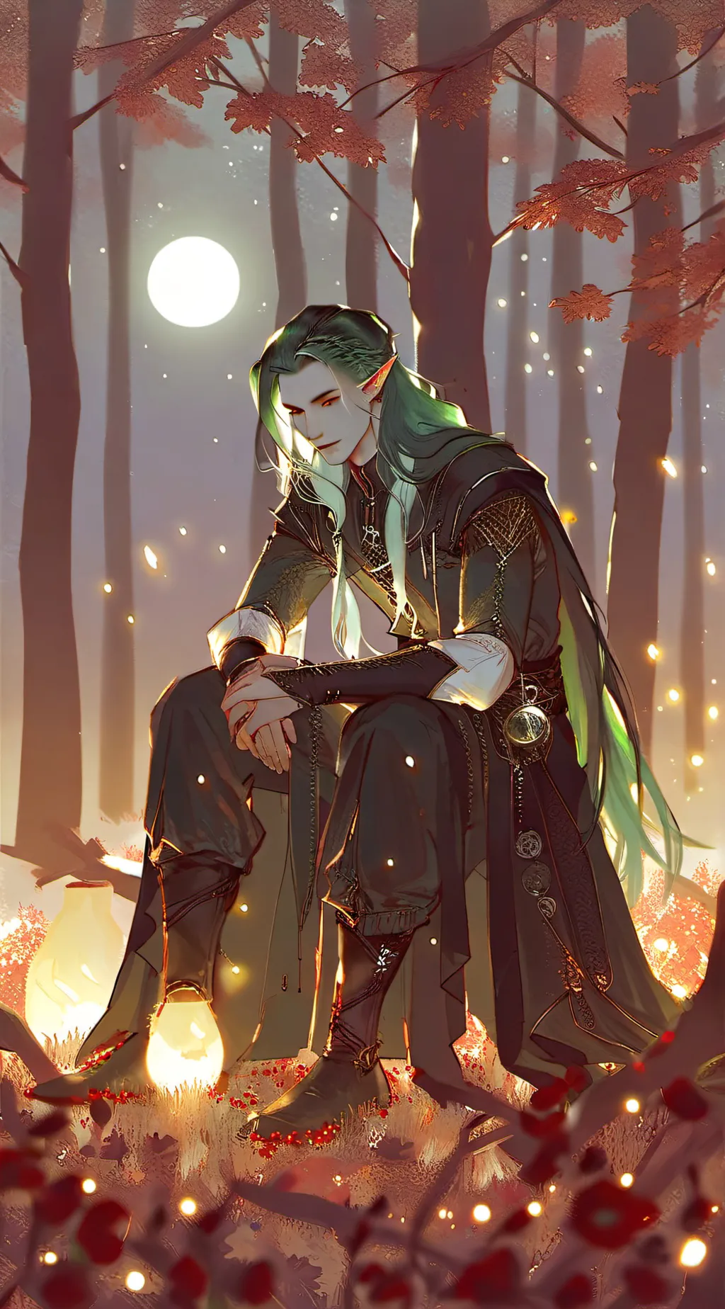 ai character: Izmel  background