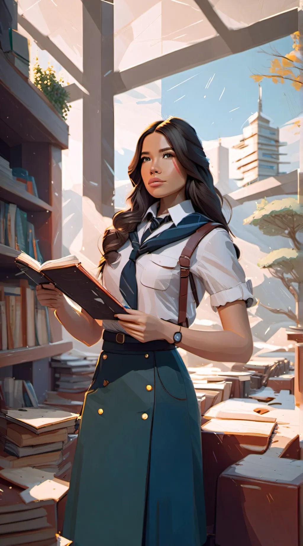 ai character: Eliza background