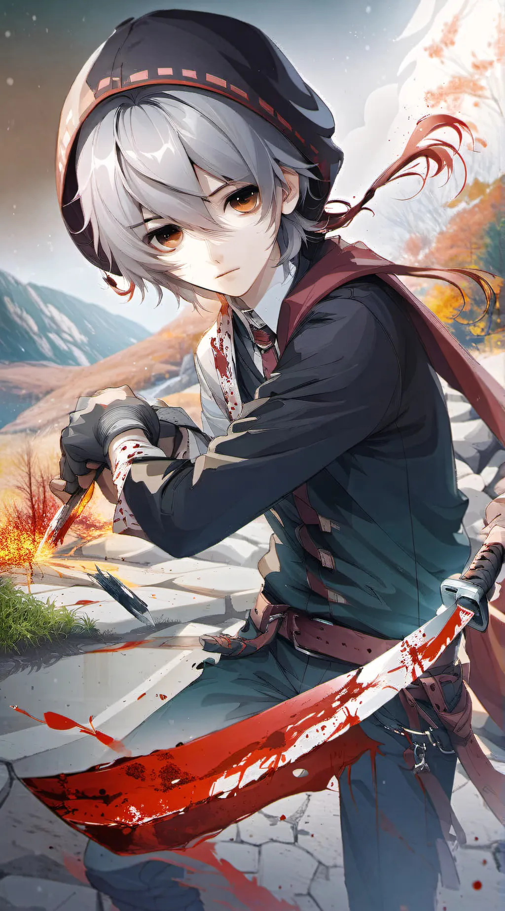 ai character: Vincent prime background