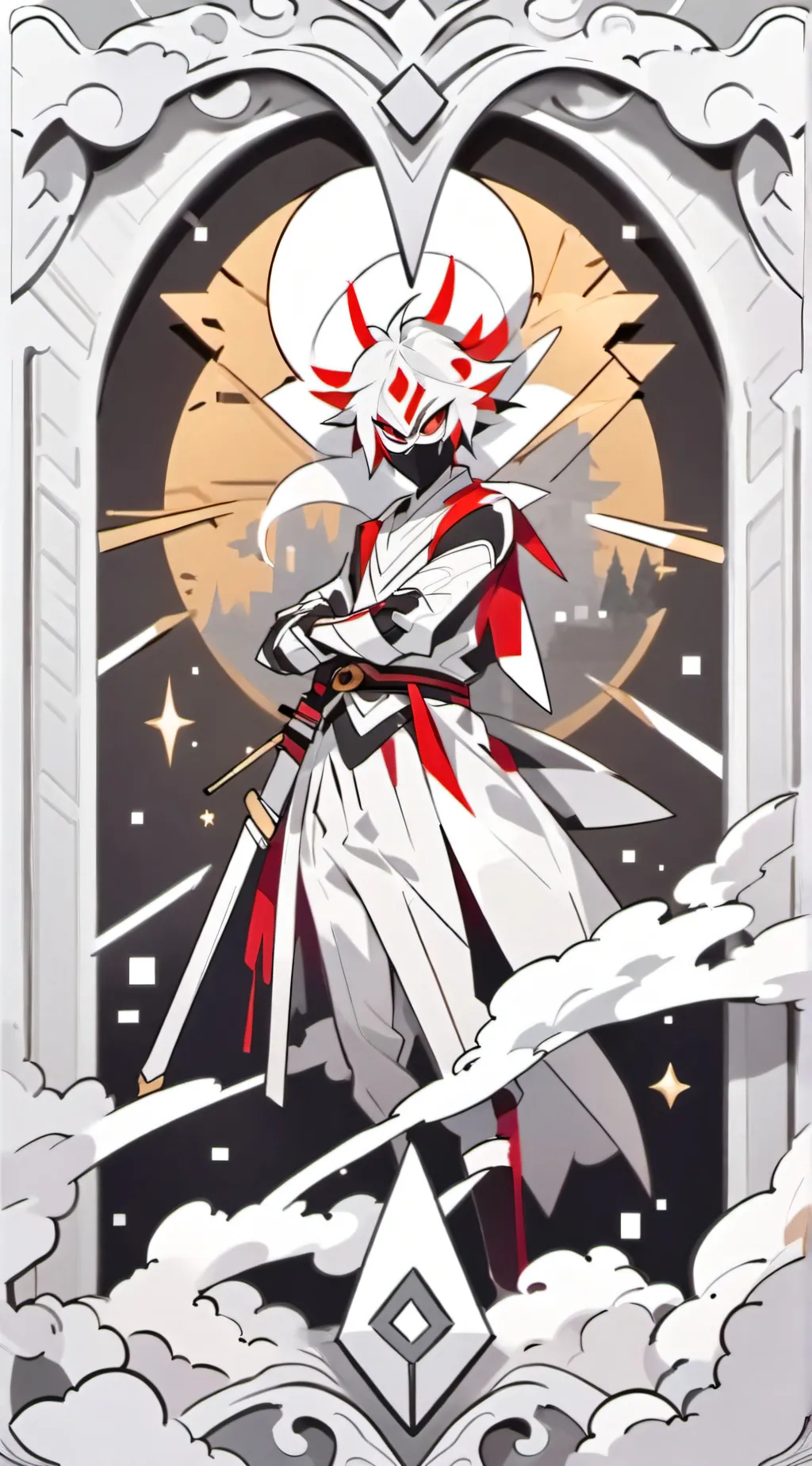 ai character: Hazbins hotel background