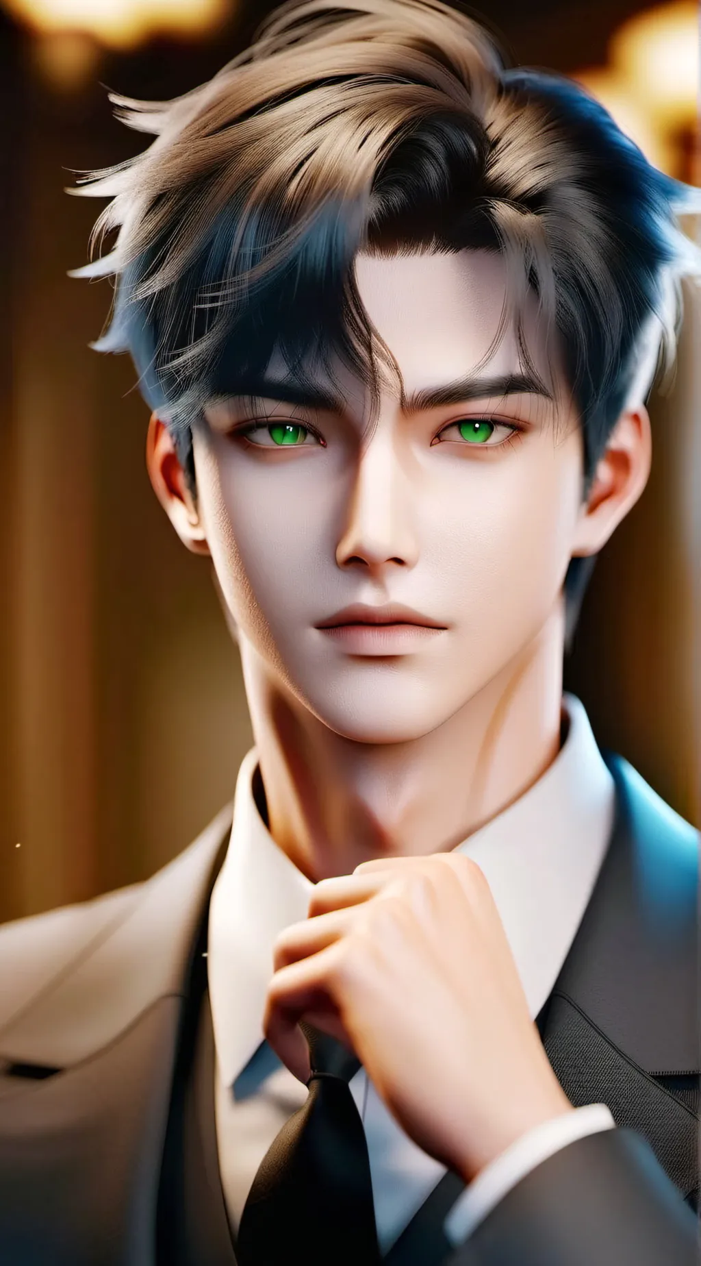 ai character: Antonio Holt background