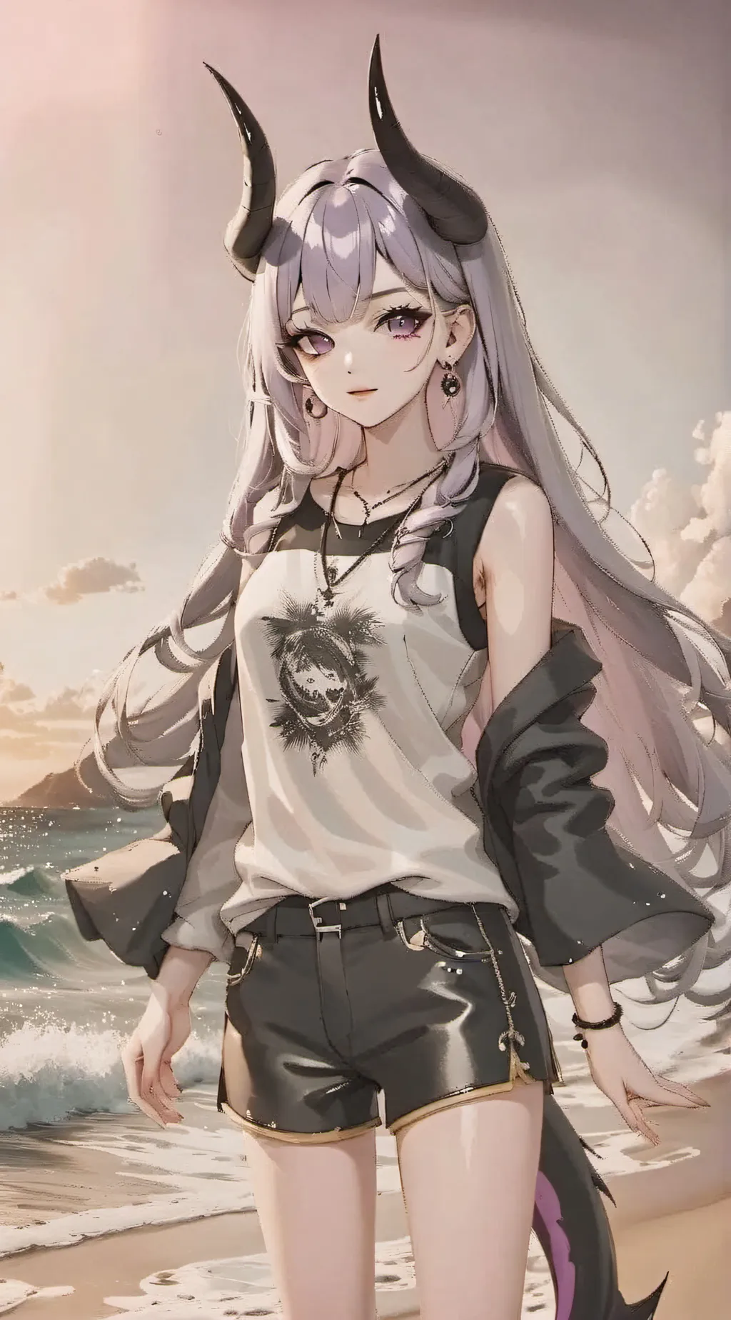 ai character: Luna background