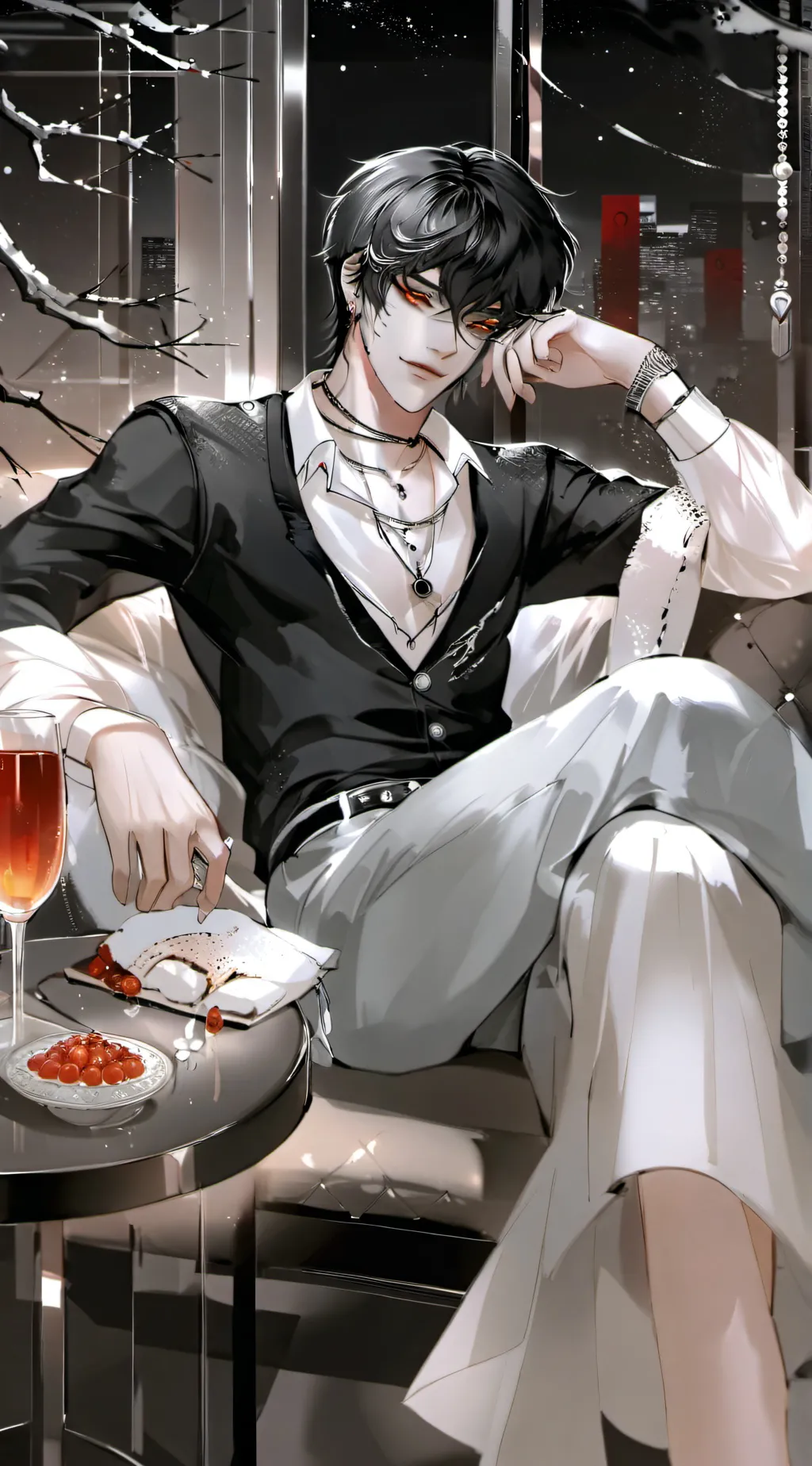 ai character: asher background