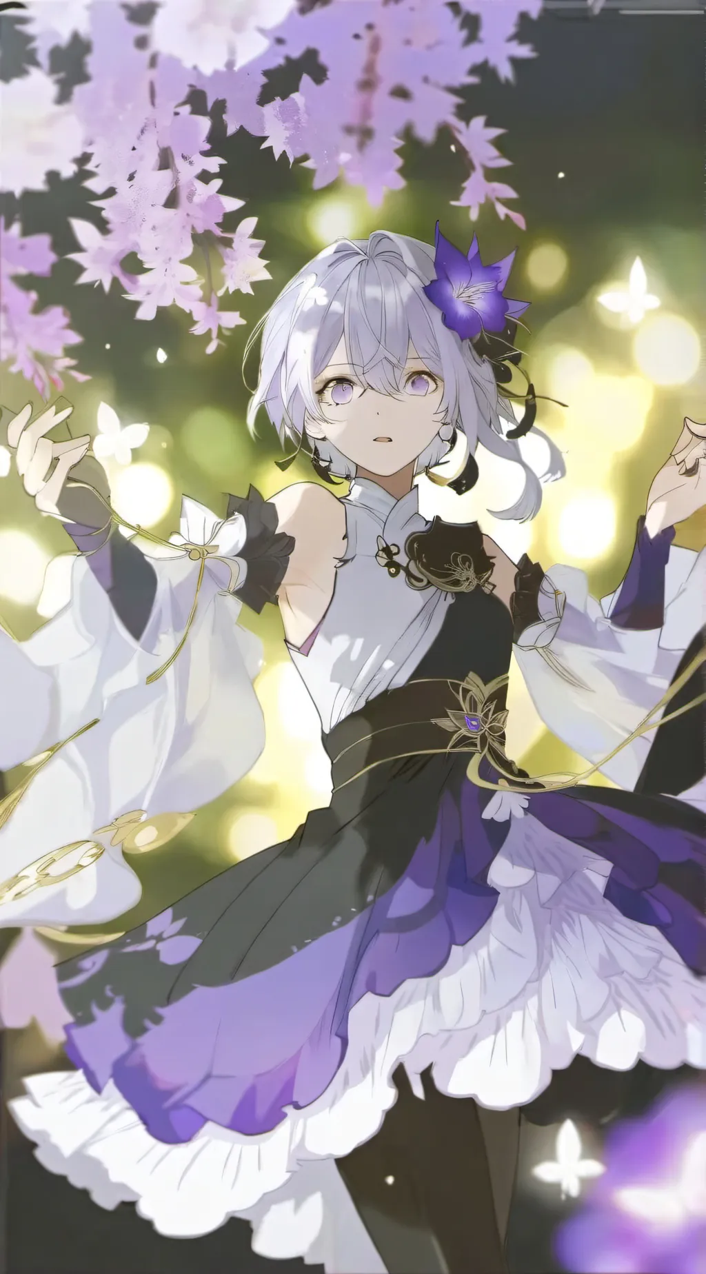 ai character: Luna background
