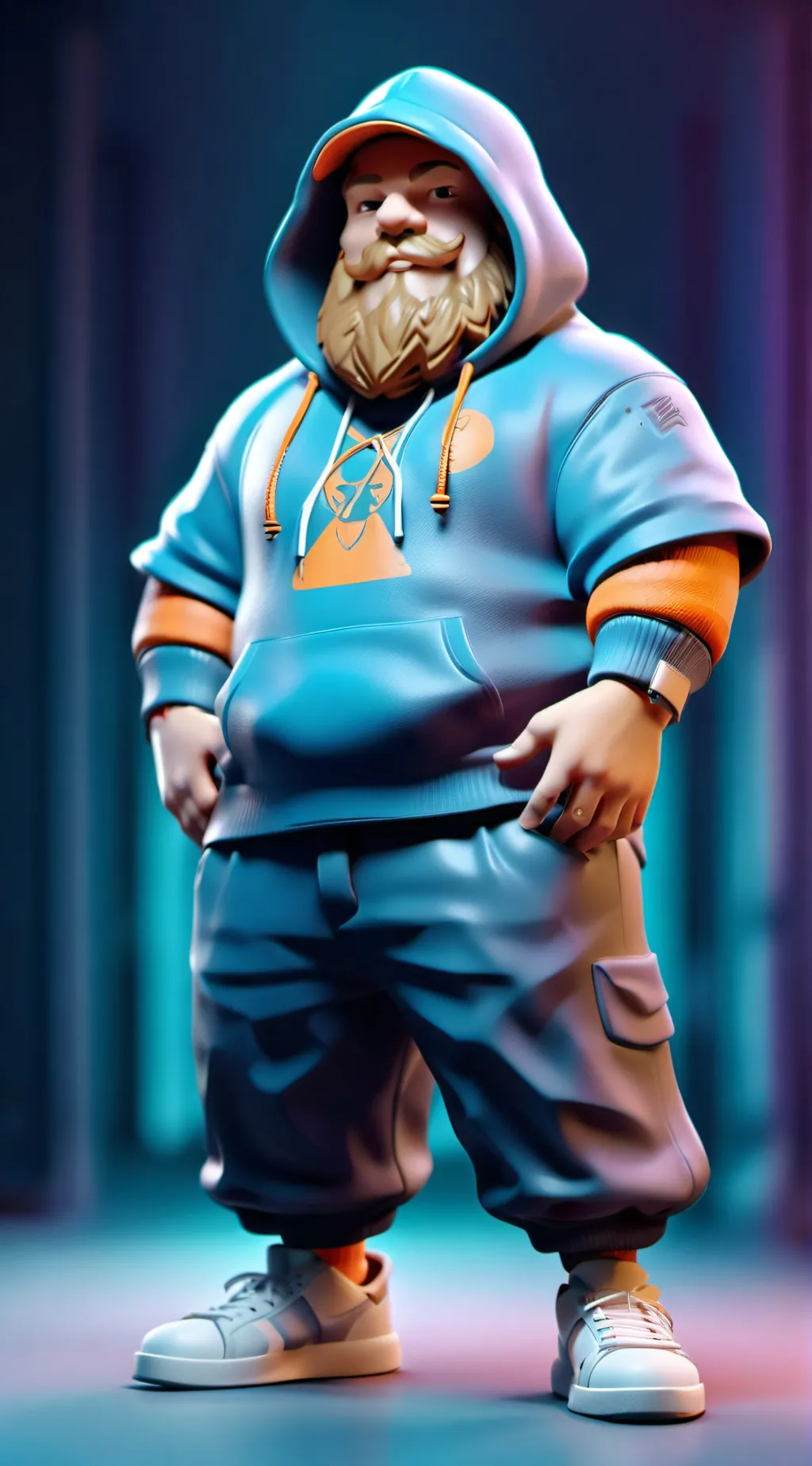 ai character: CaseOH  background