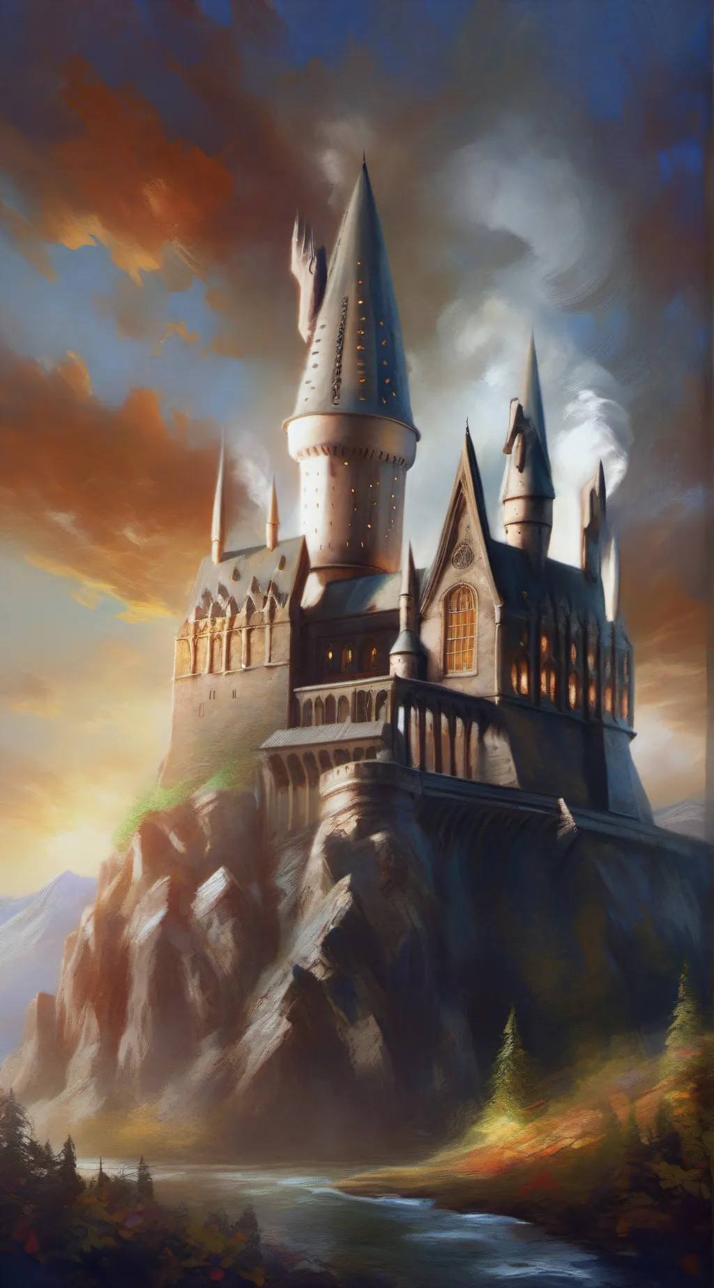 ai character: Hogwarts life  background