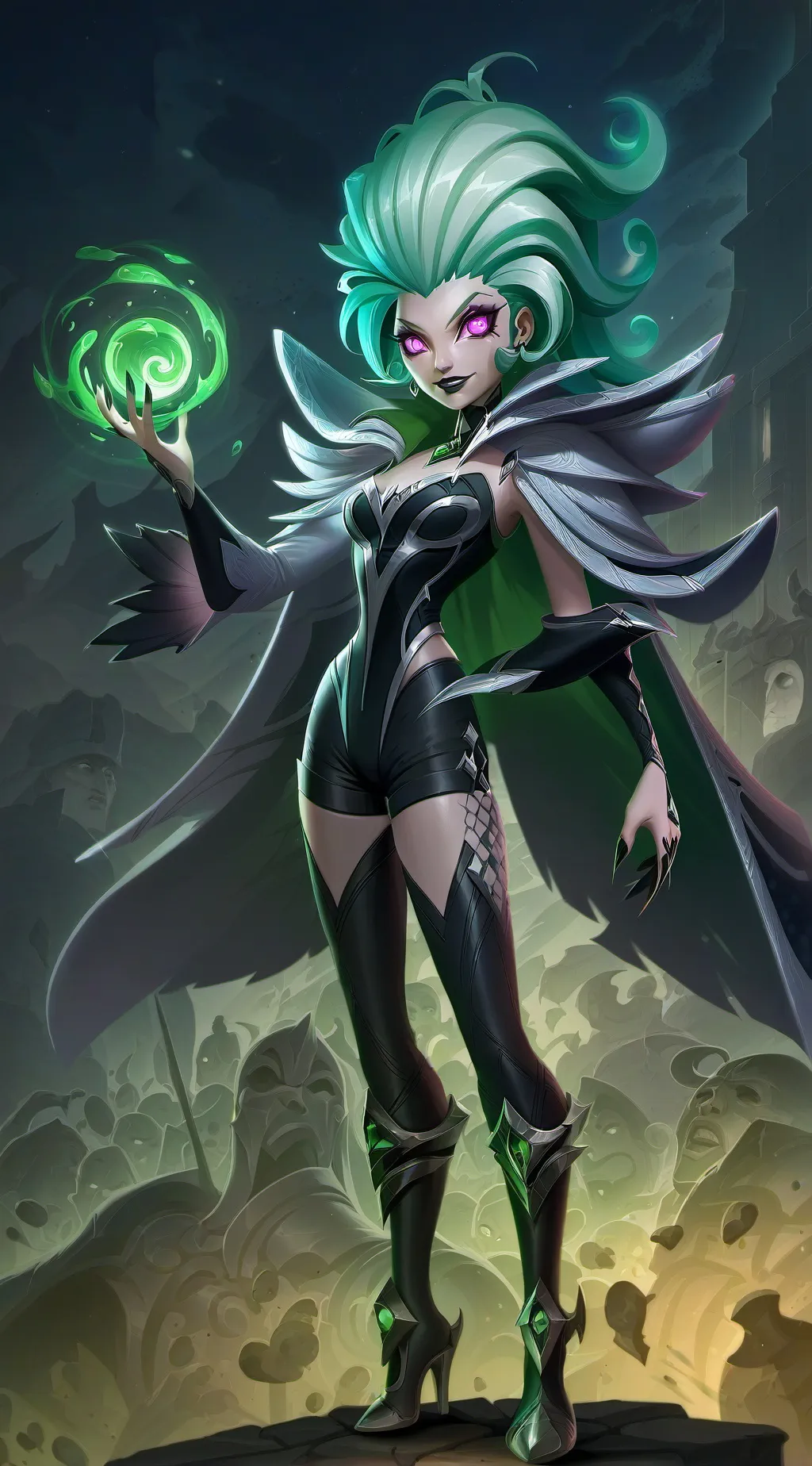 ai character: Katrina gomez background