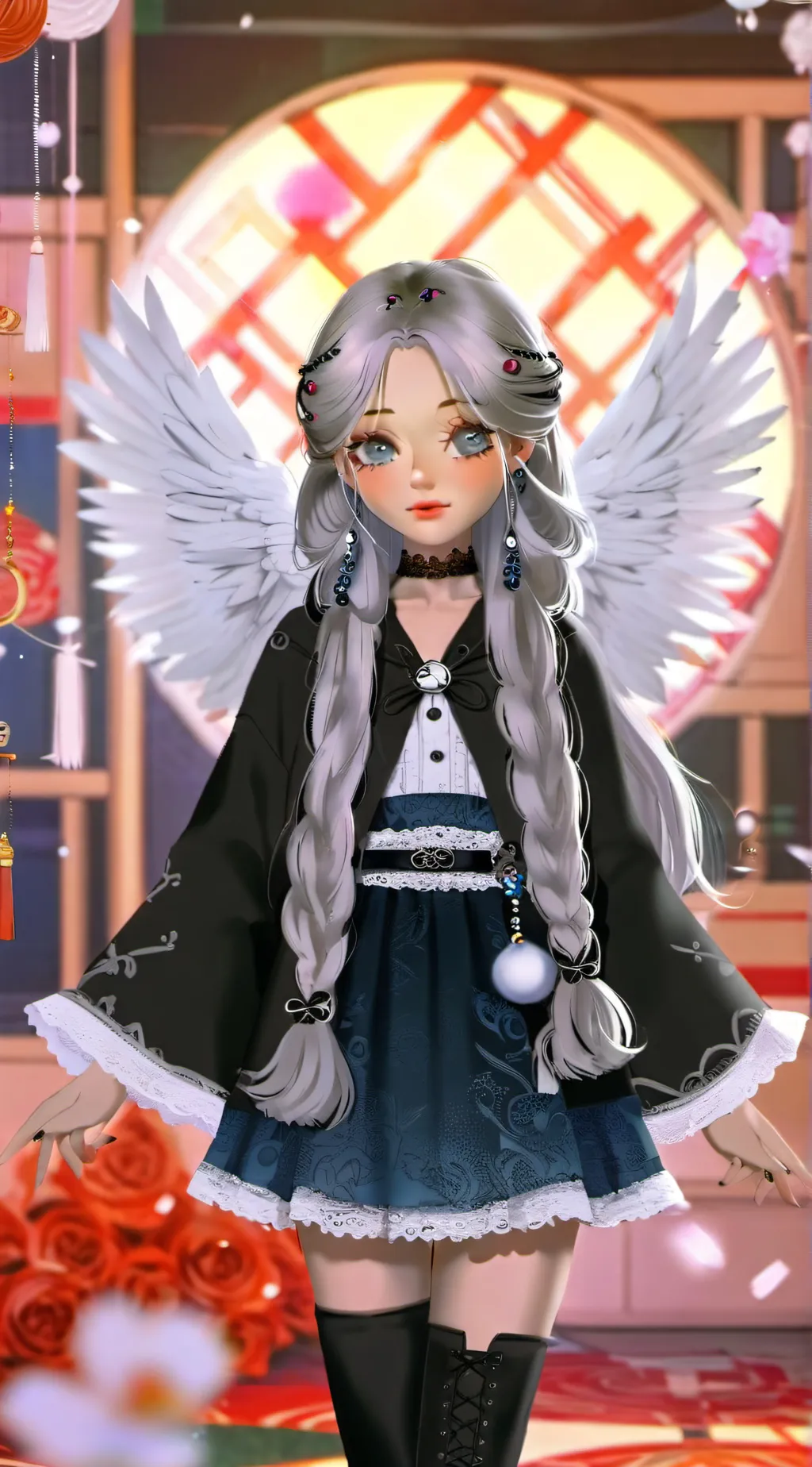 ai character: BERRY AVENUE background