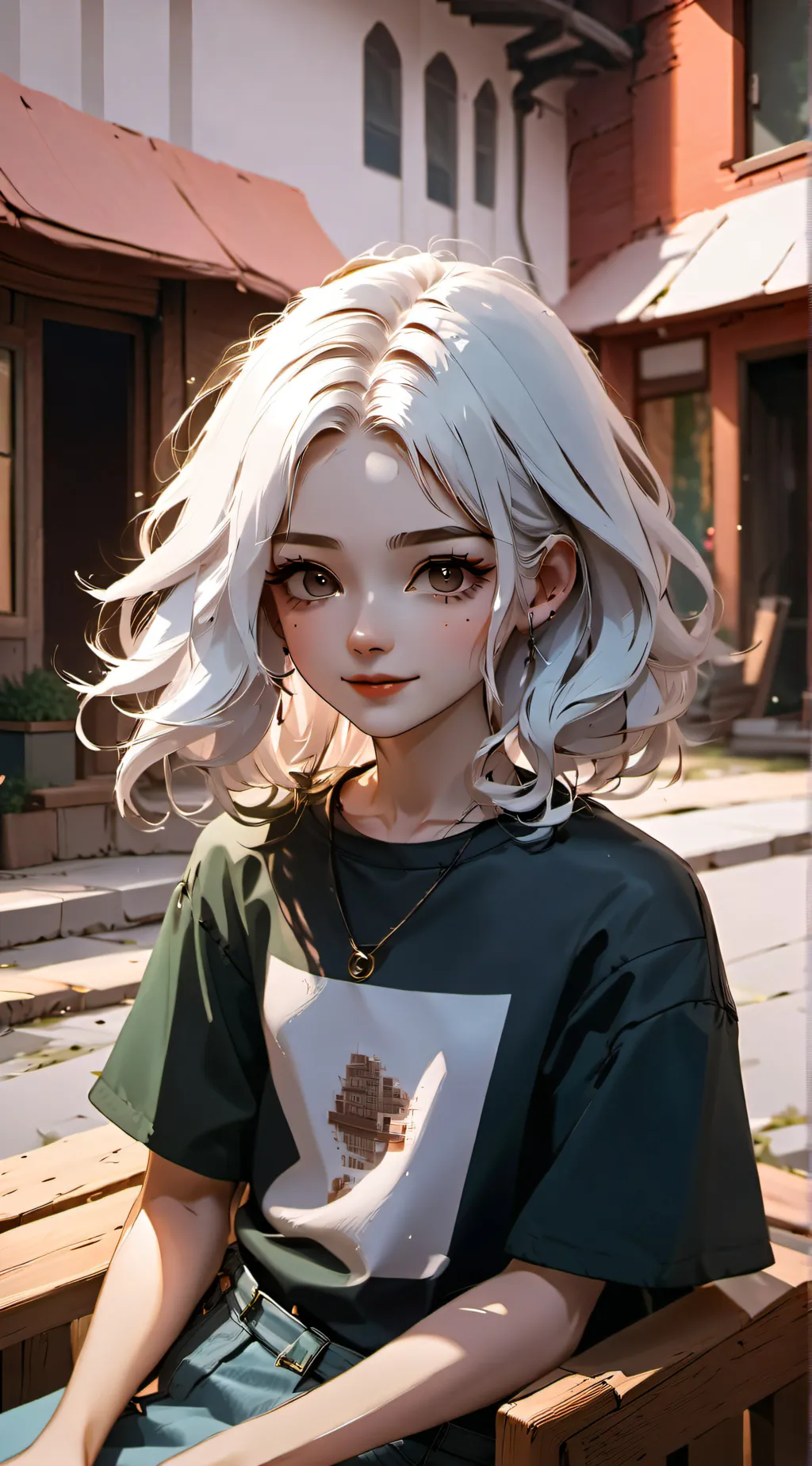 ai character: Millie  background