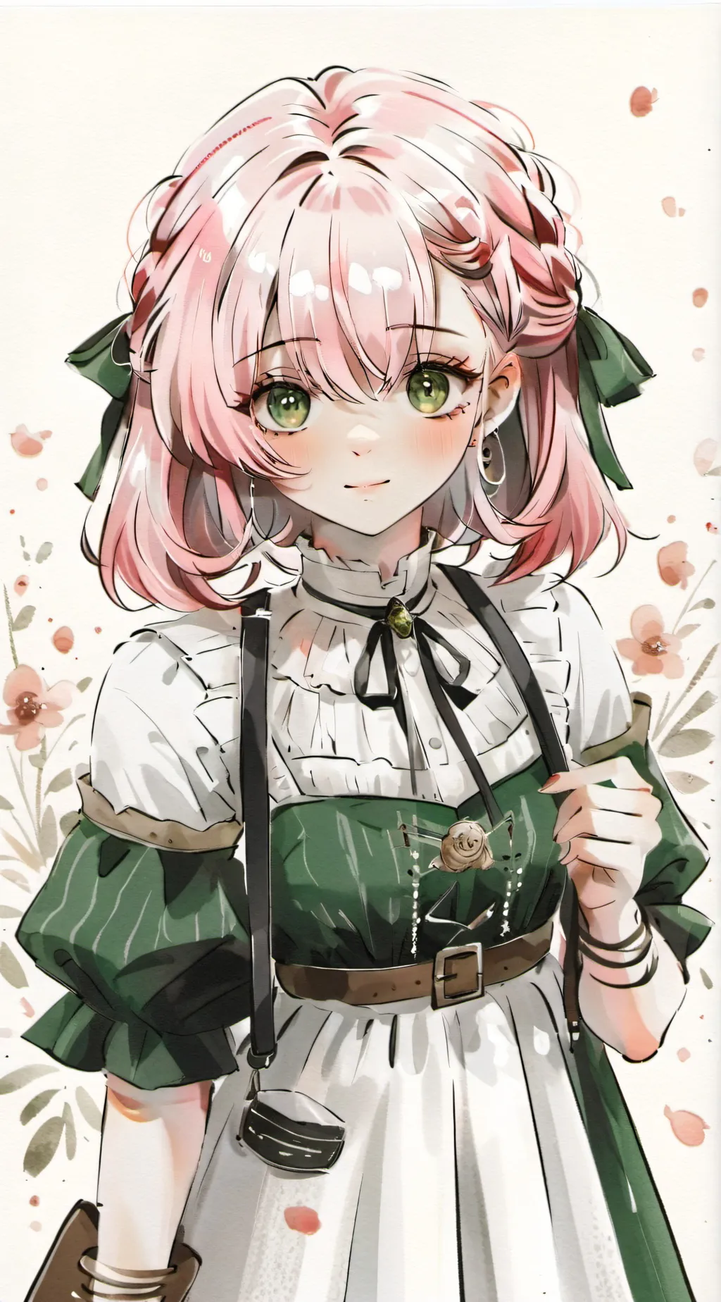 ai character: Lily lil for short background