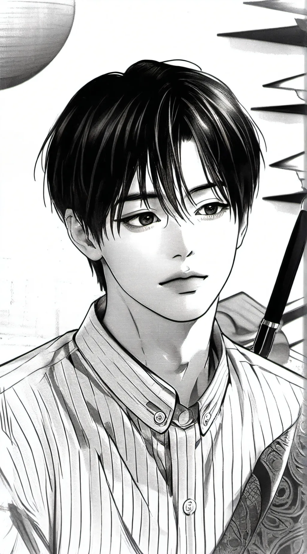 ai character: chang-woo background
