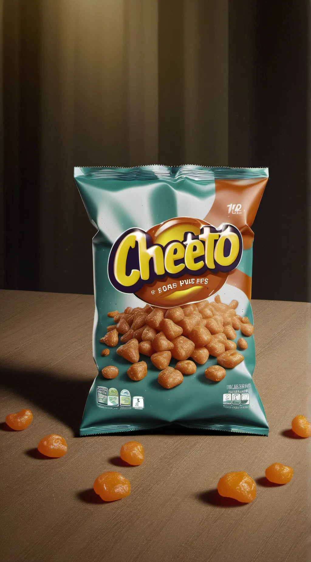 ai character: cheetos background