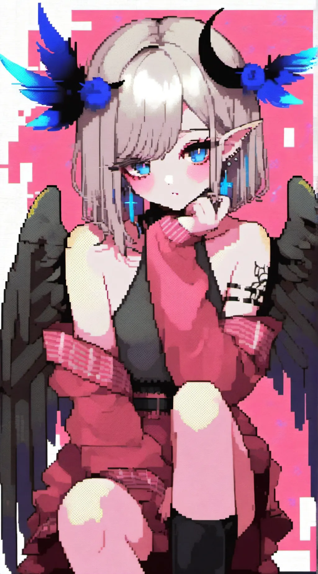 ai character: mha prepped now 🌸✨ background