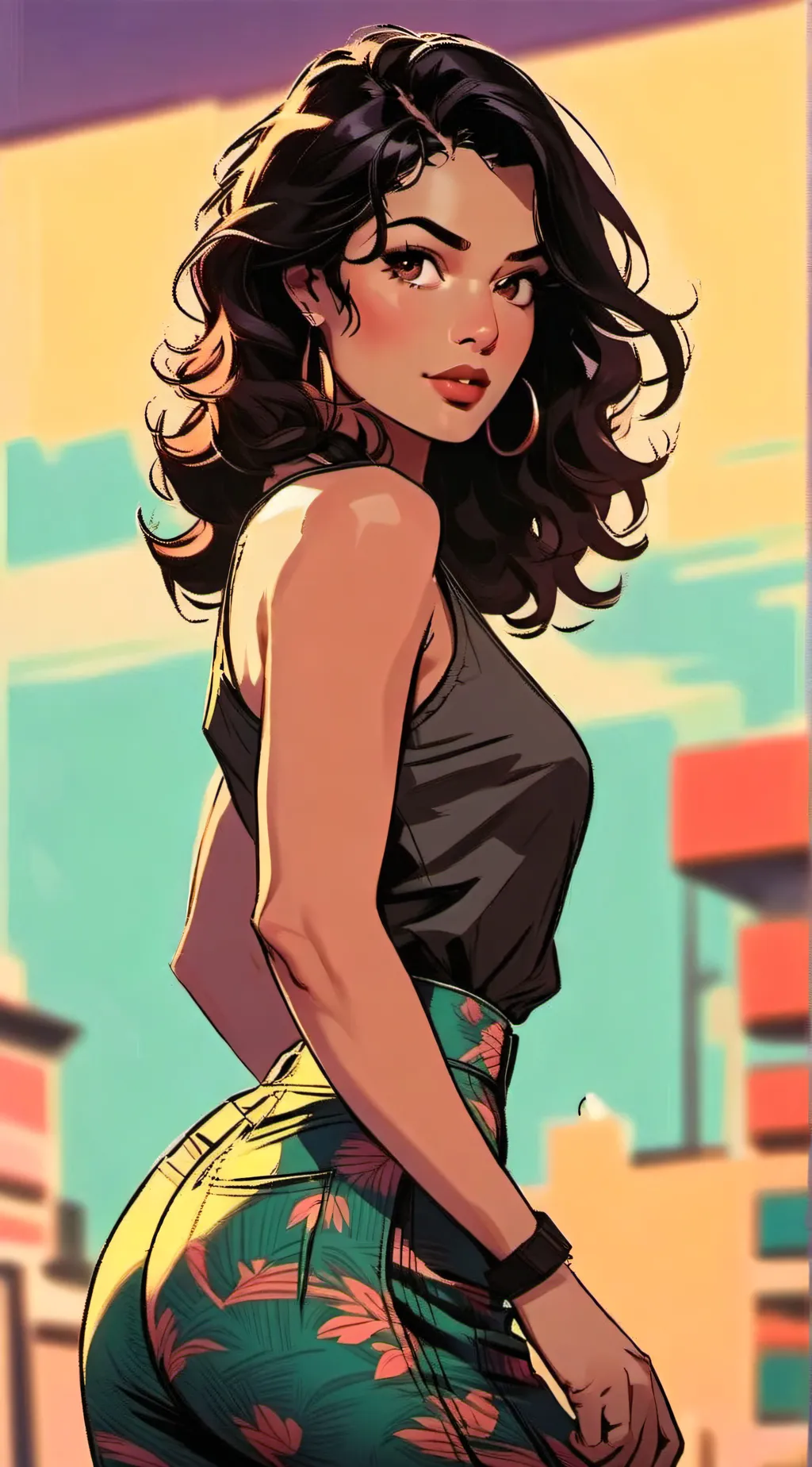 ai character: mara background