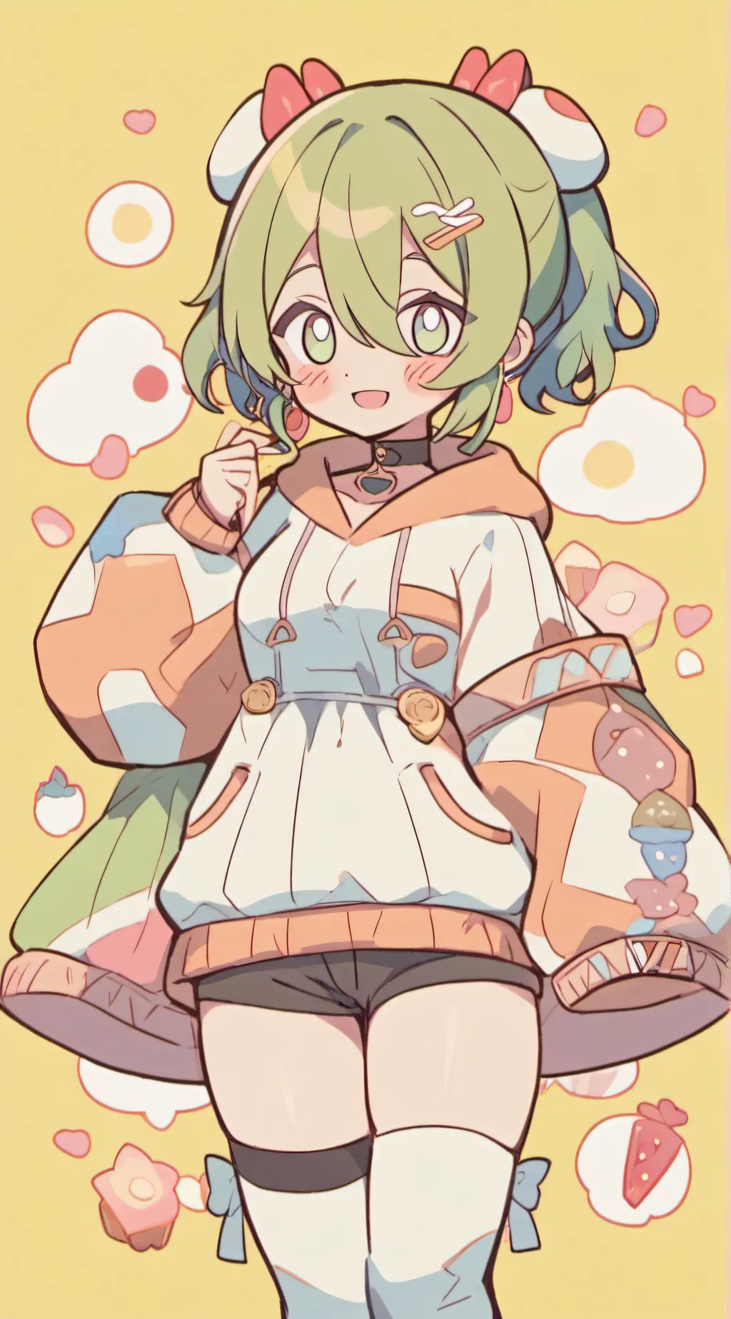 ai character: Utsukushī background