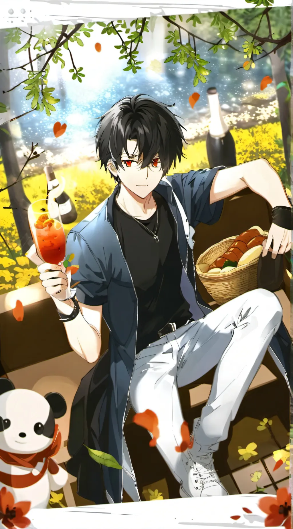 ai character: Dabi is Dead background
