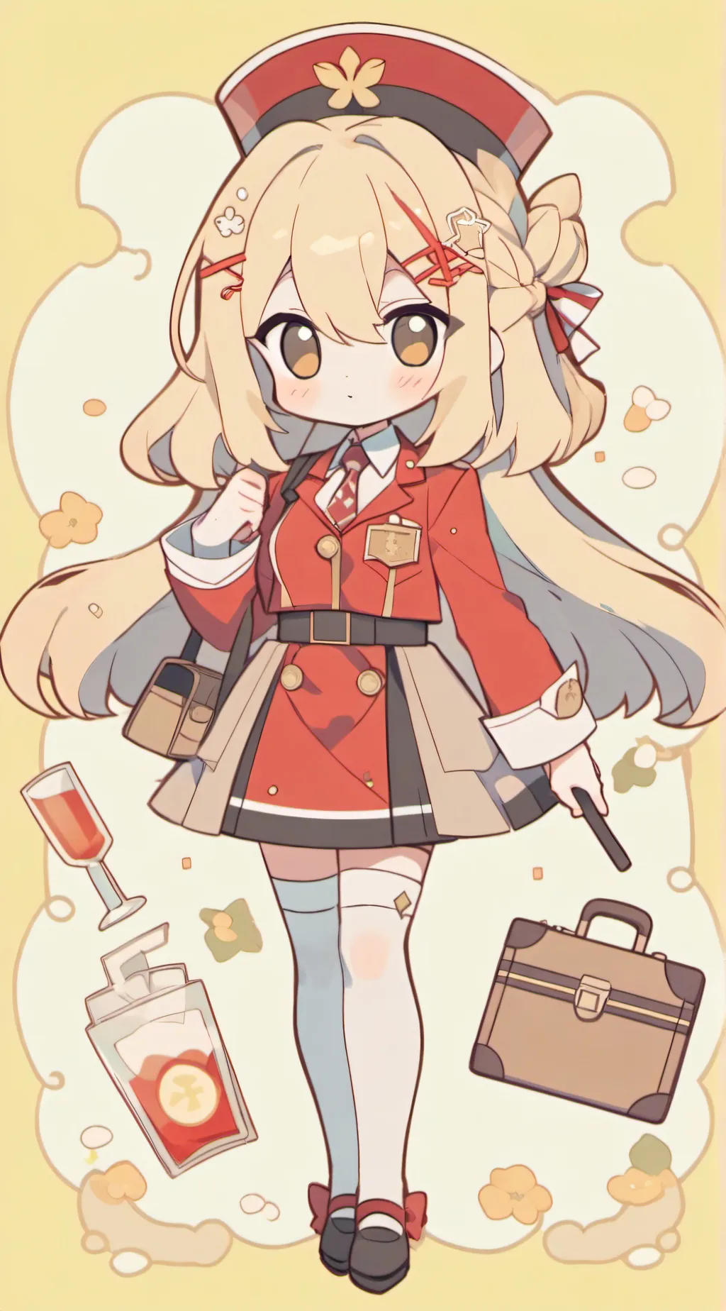 ai character: Chaggie background