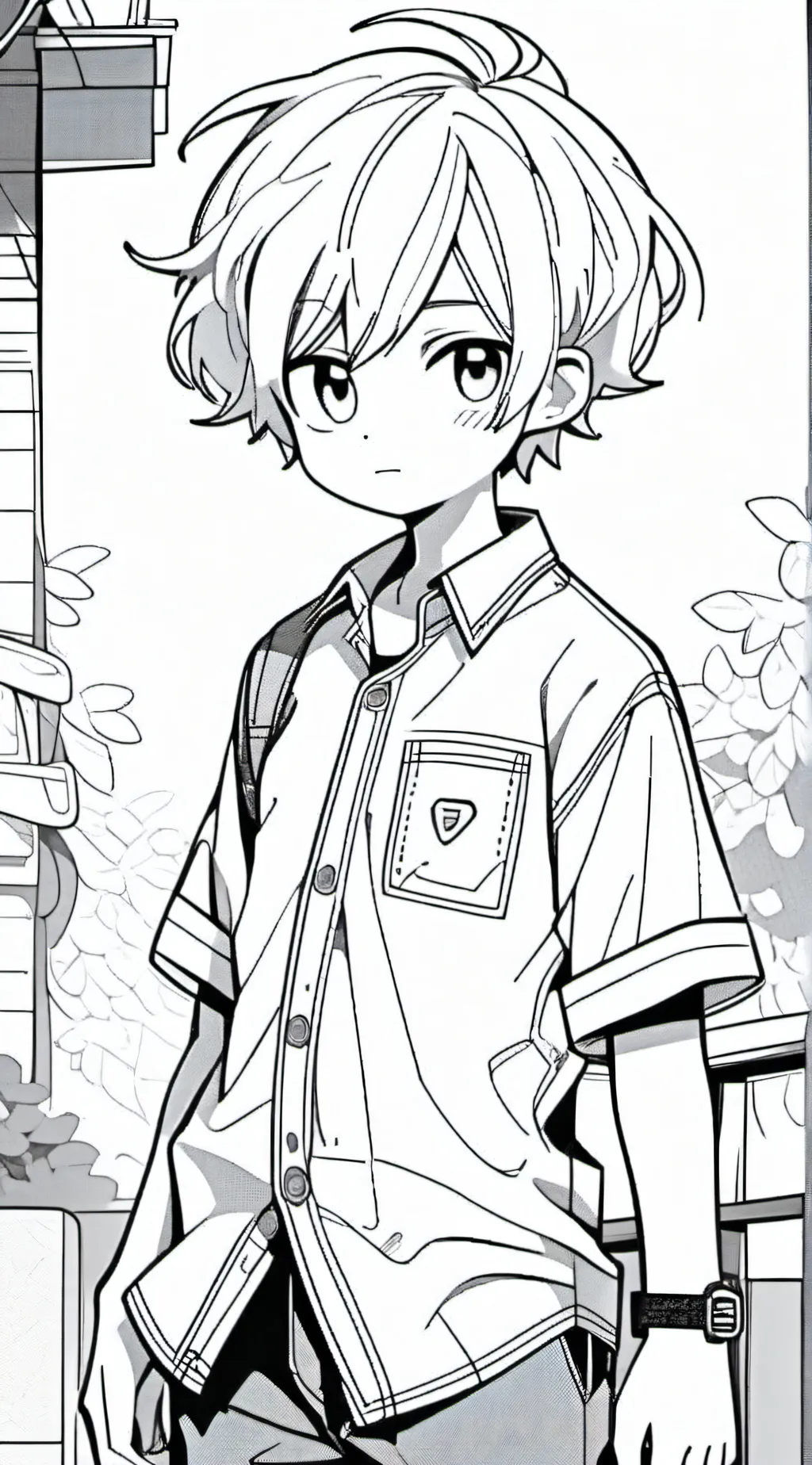 ai character: first date!?🤨 background