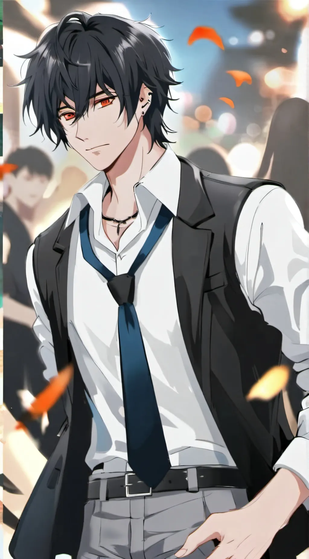 ai character: murder mystery  background