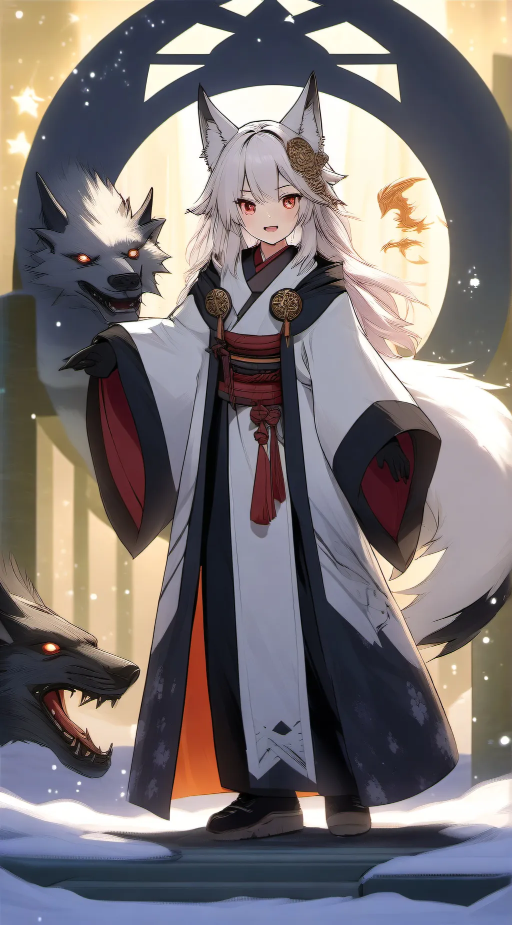 ai character: Kitsana background
