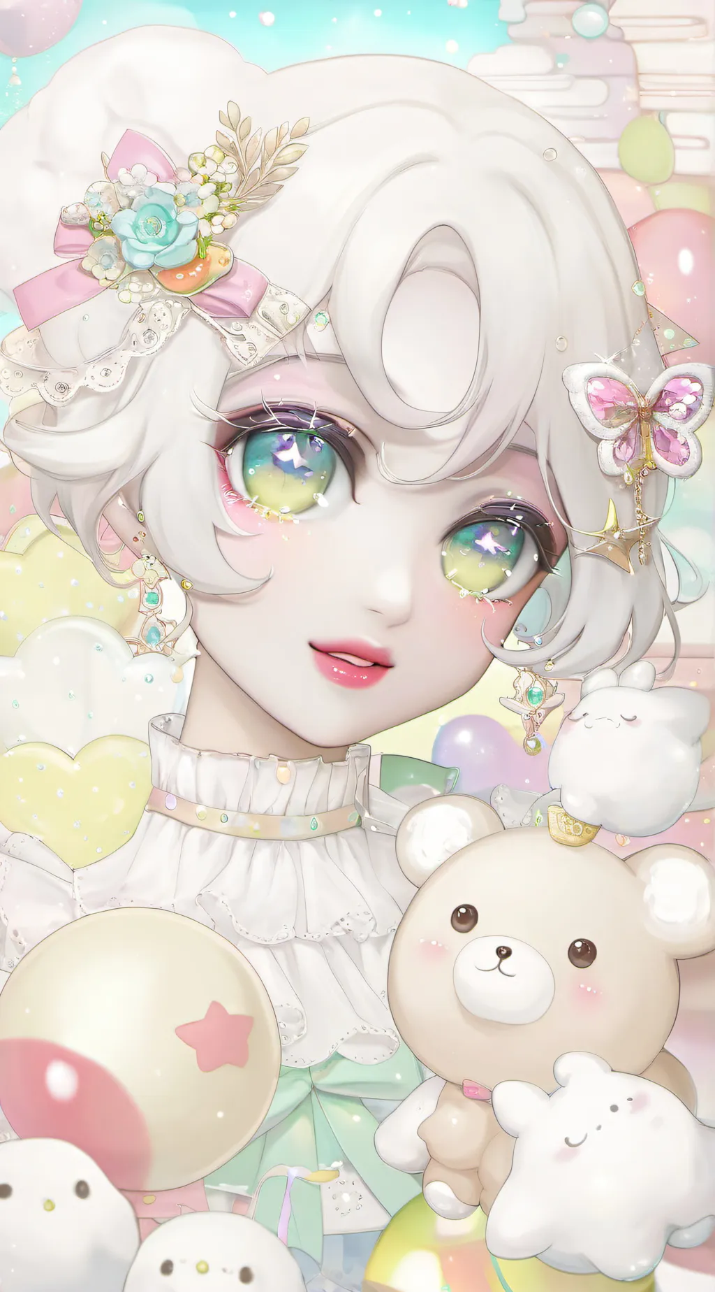 ai character: ray background