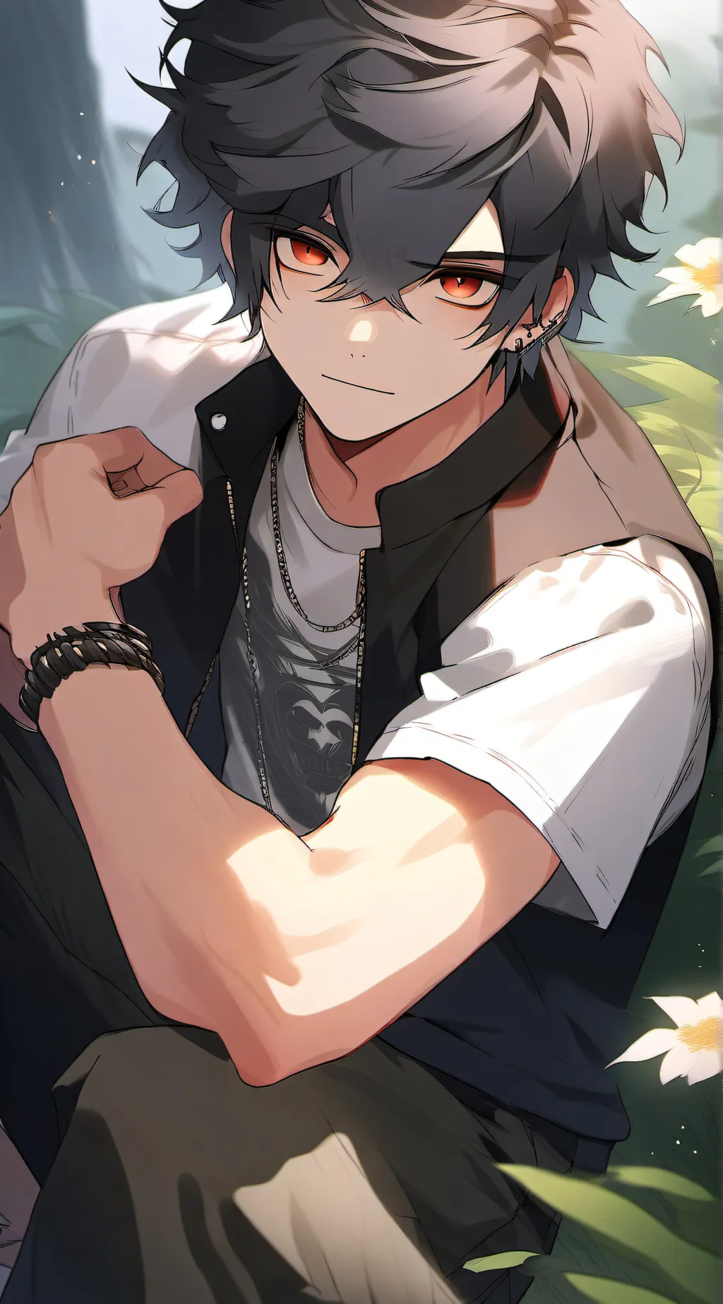 ai character: Allen  background