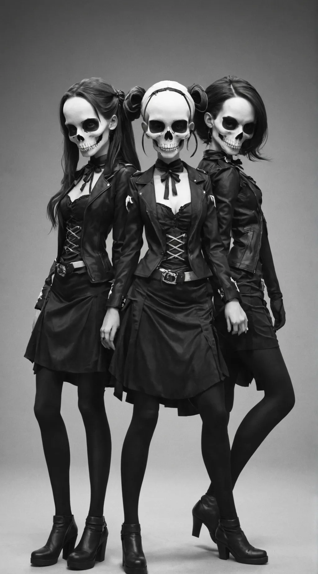 ai character:  the 3 skull girls background