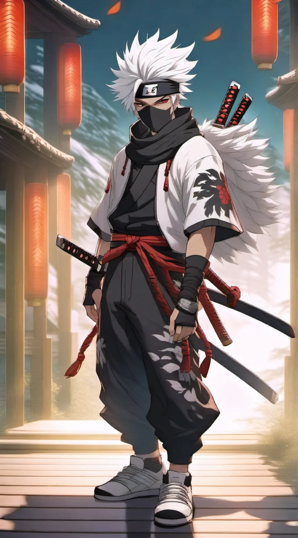 ai character: kensho background