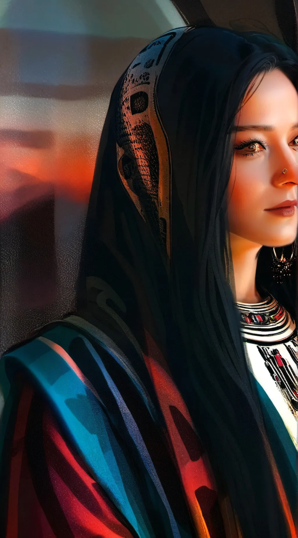 ai character: ivy background