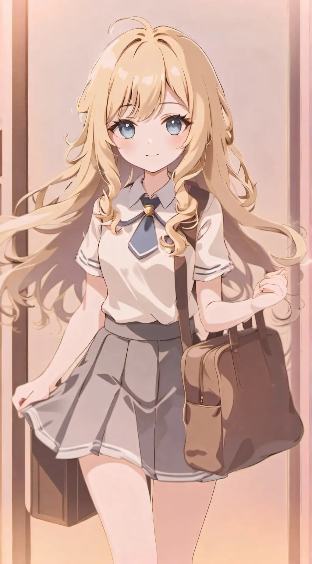 ai character: Crystal background