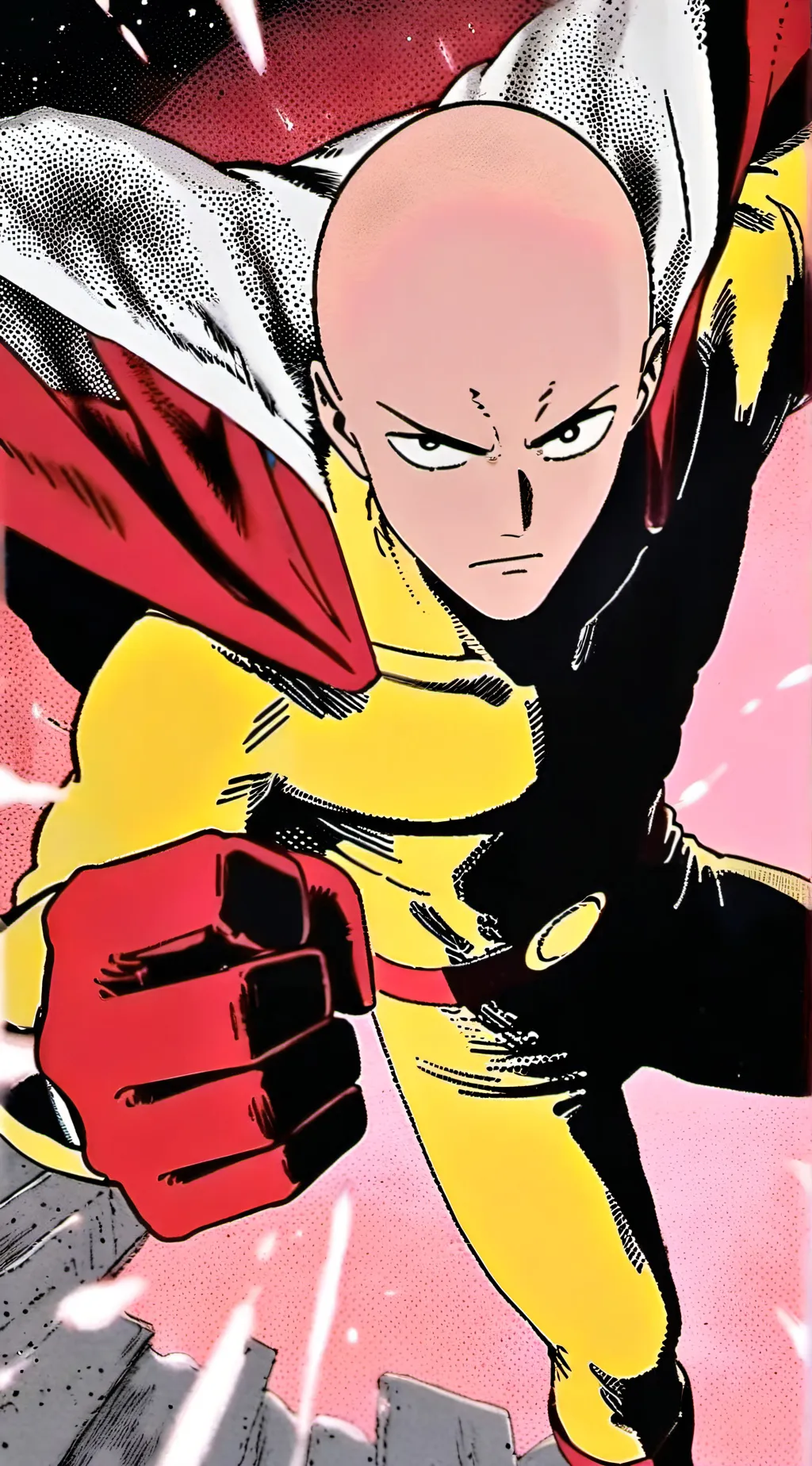 ai character: one punch man background