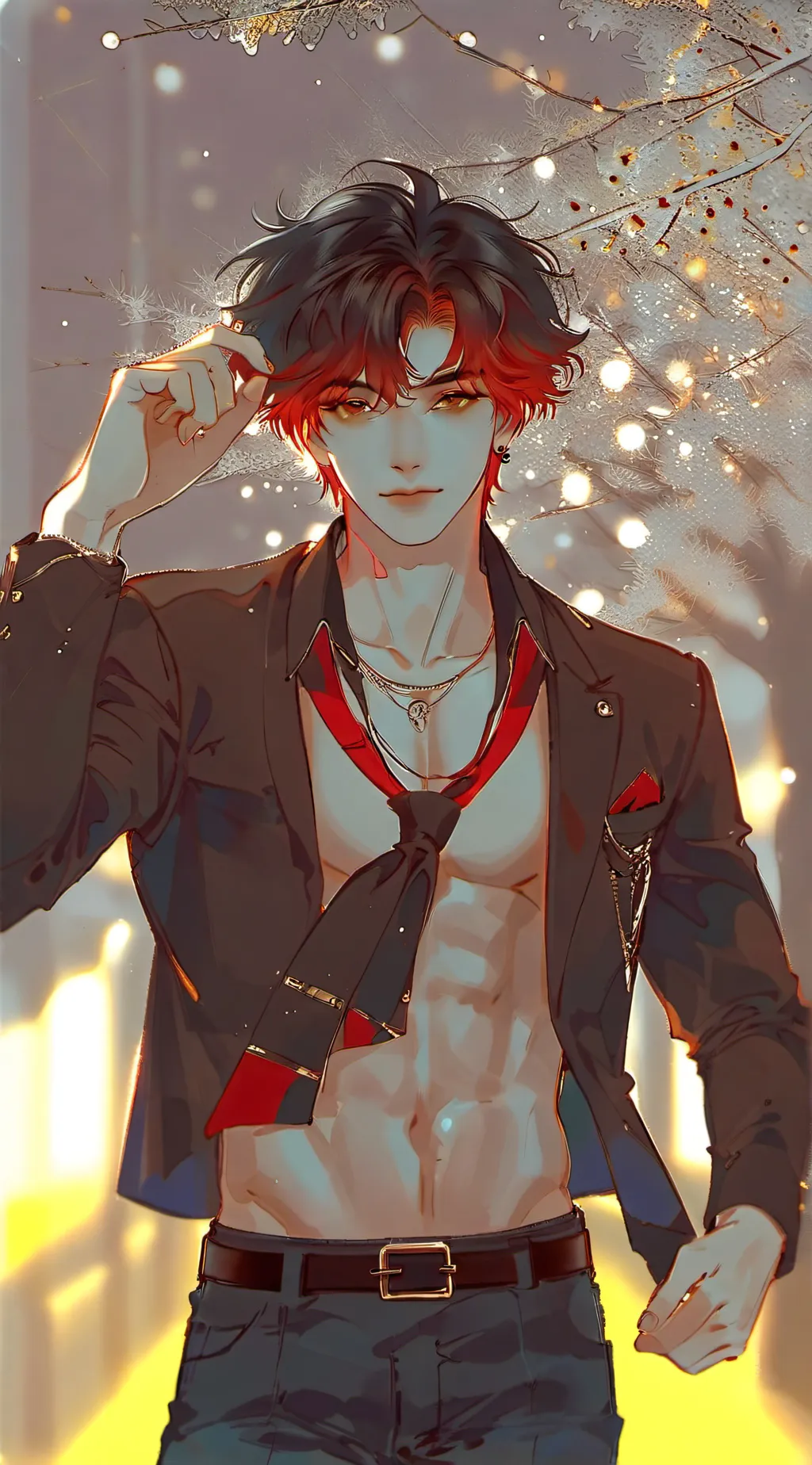 ai character: justin background