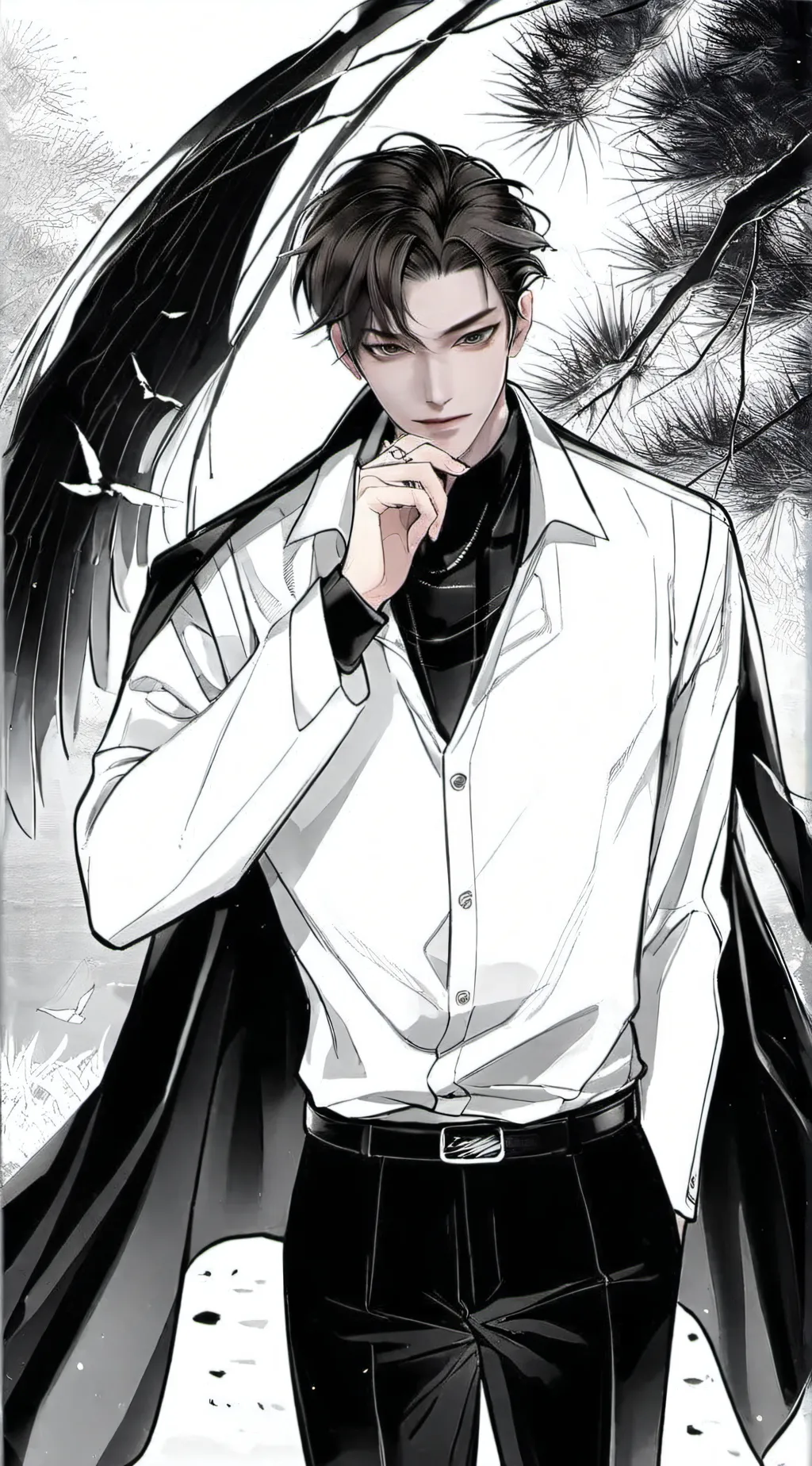 ai character: Jason  background