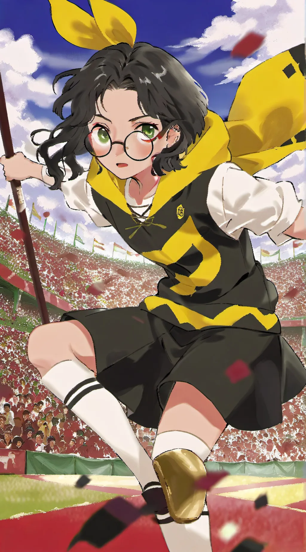 ai character: Hogwarts background