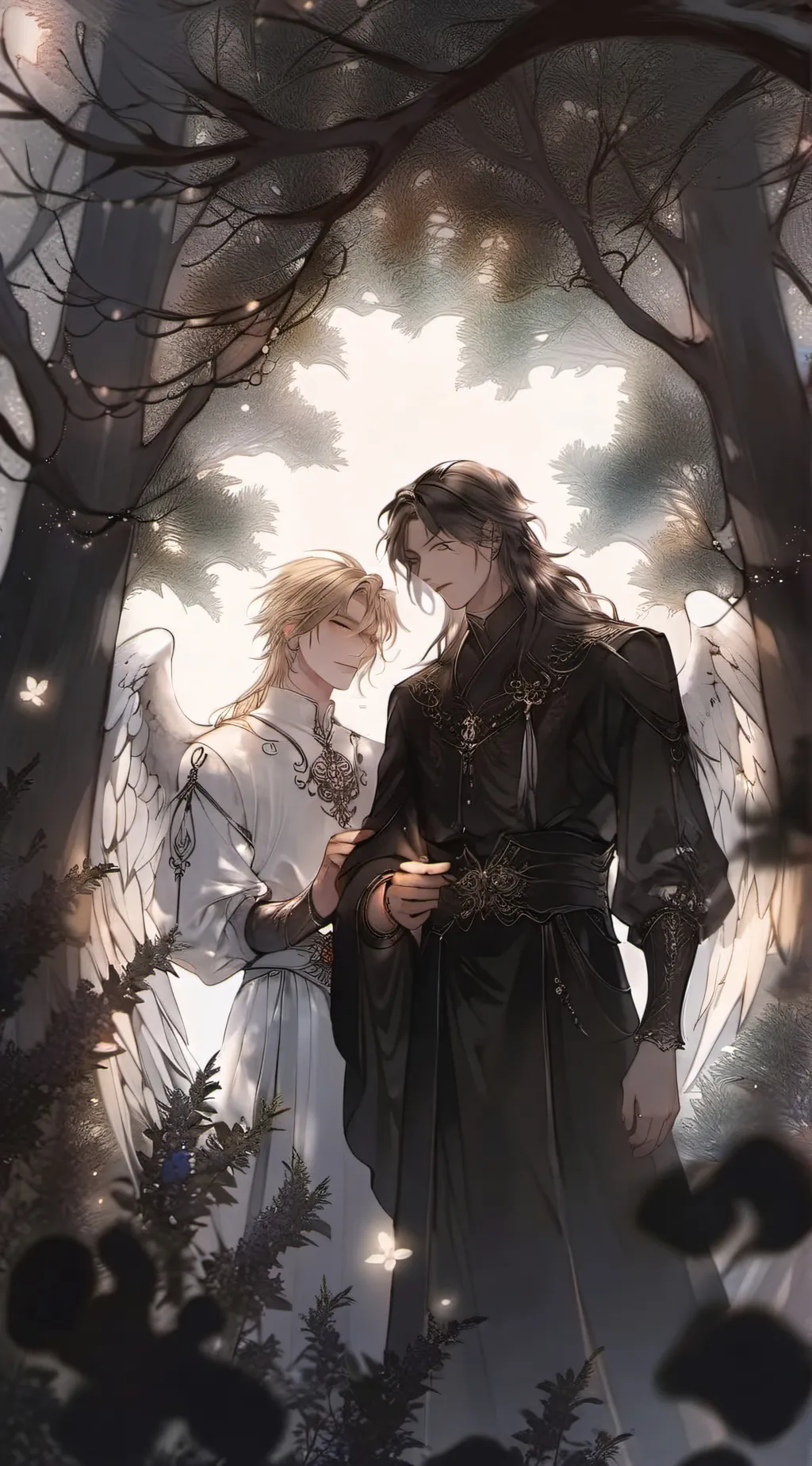 ai character: Your angel dads background
