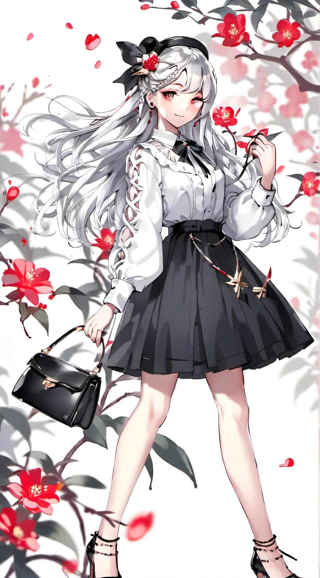 ai character: Luna background