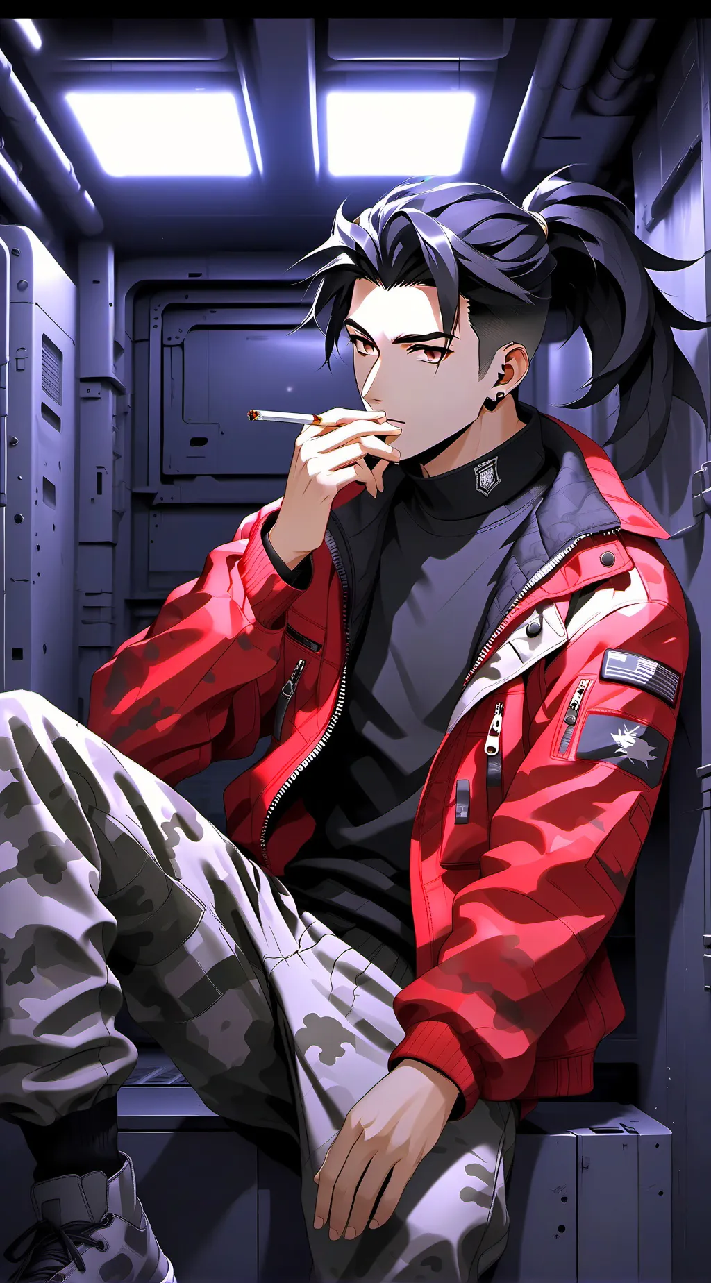 ai character: Private Kutz background