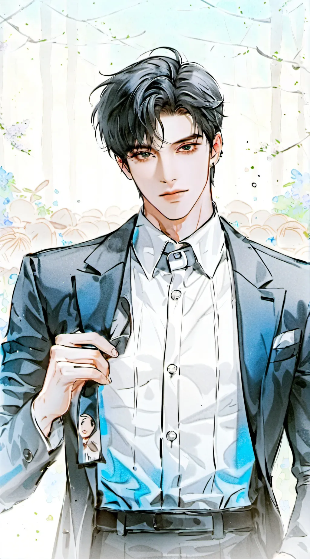 ai character: Willson!! background