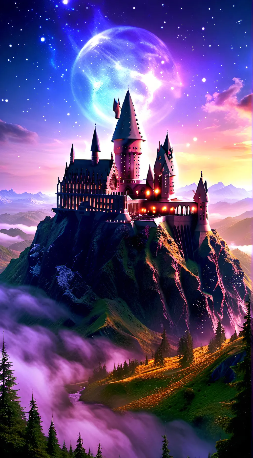 ai character: Hogwarts(PART 3) background