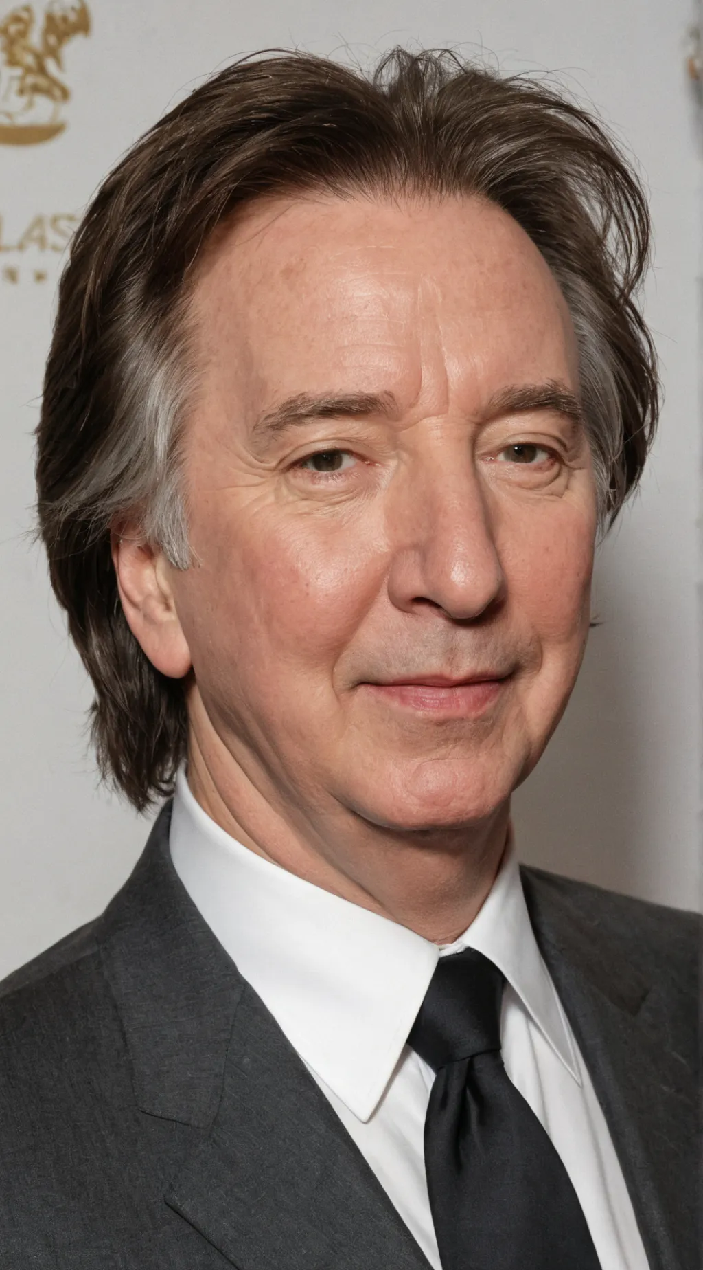ai character: Alan Rickman  background