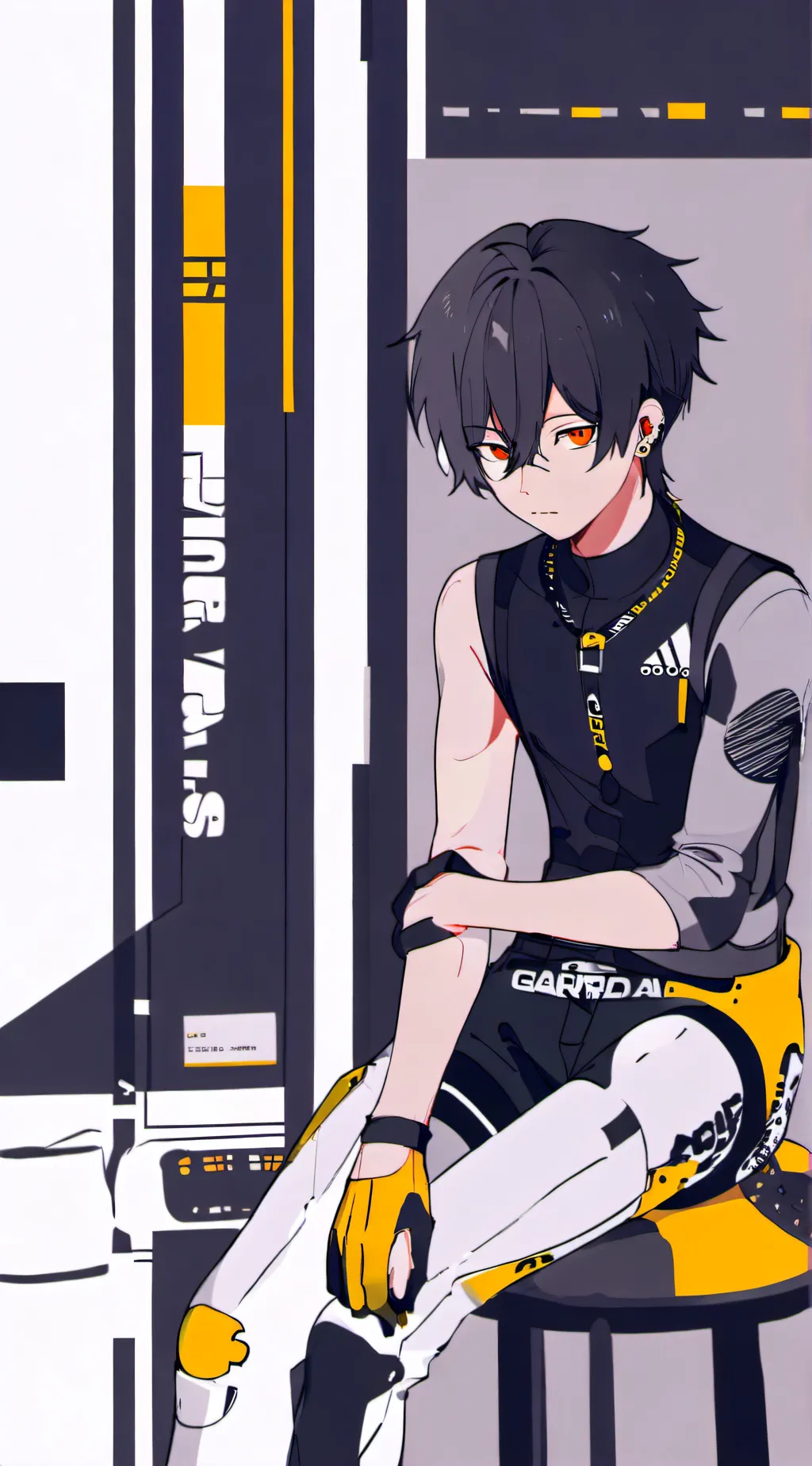 ai character: Ash background