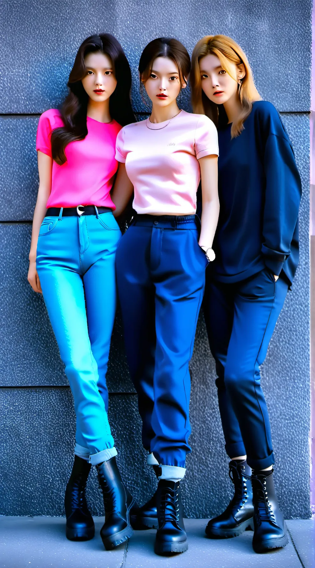 ai character: popular girls  background