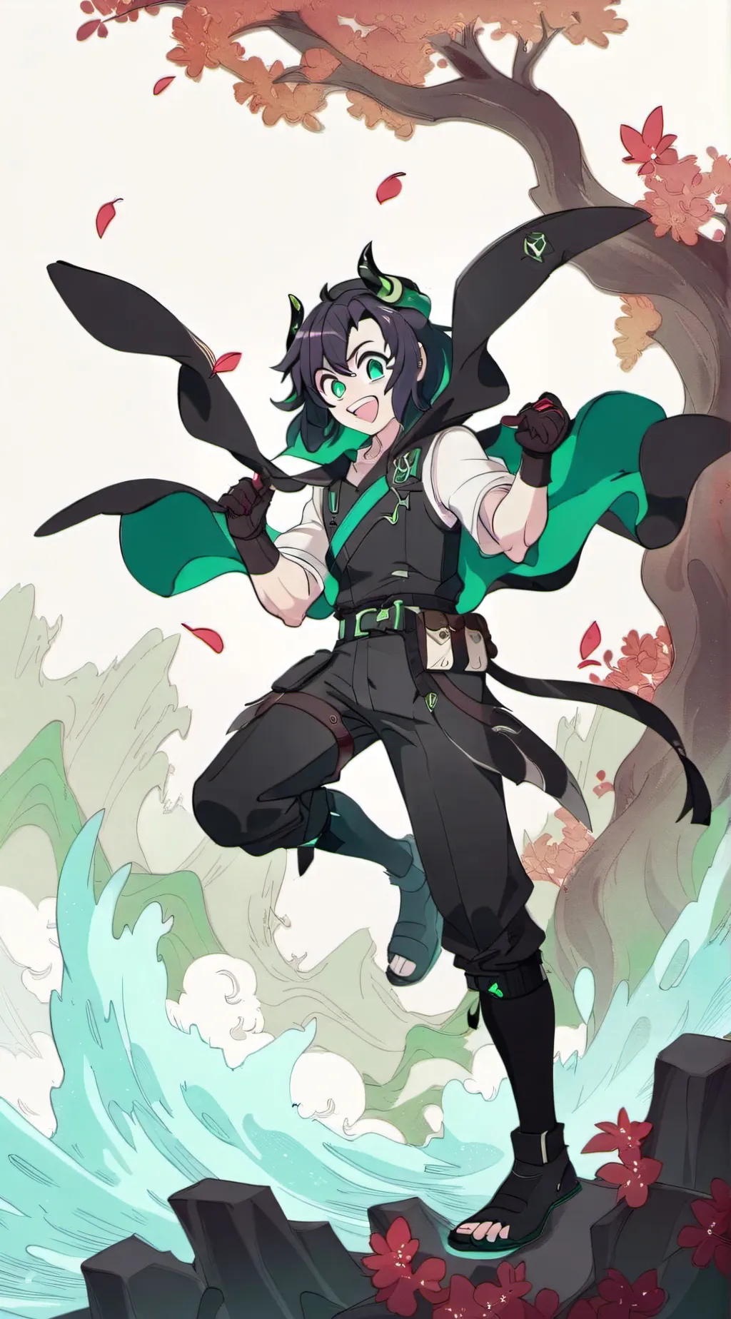 ai character: infinitycastle p2 background