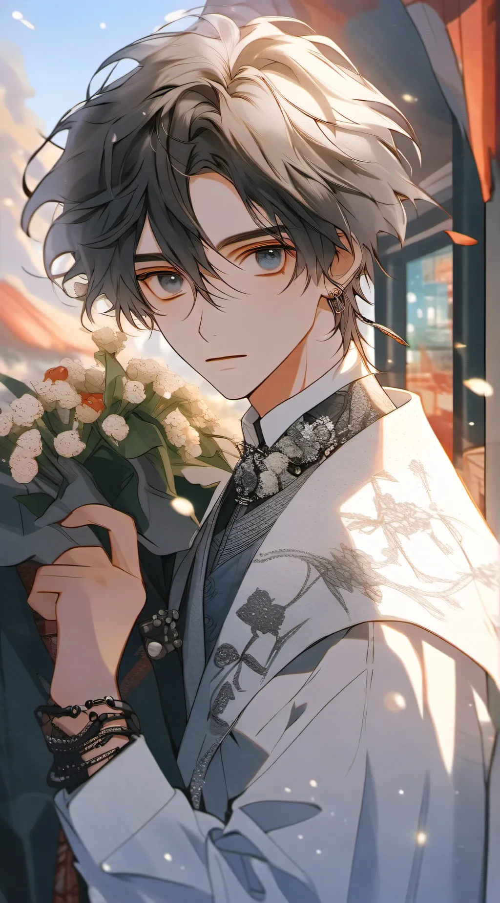 ai character: Regulus Black background
